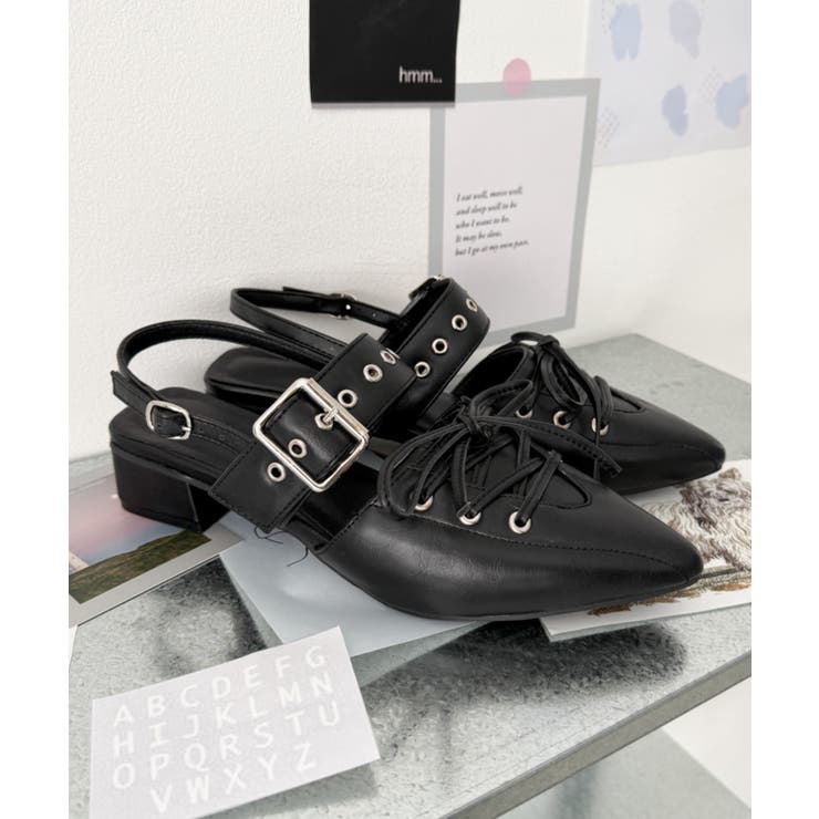 レースアップポインテッドシューズ | WEGO【WOMEN】 | 詳細画像13 