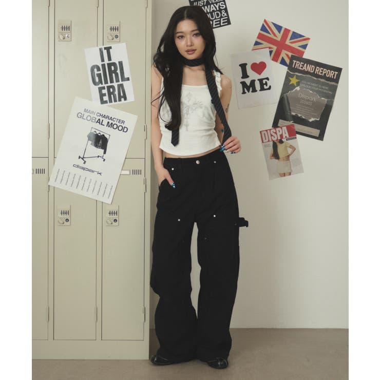 ベルトデザインフーディーキャミ | WEGO【WOMEN】 | 詳細画像6 