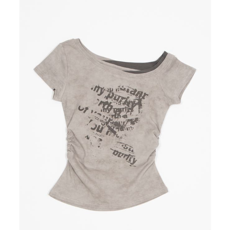 サイドギャザーレイヤードオフショルT | WEGO【WOMEN】 | 詳細画像10 