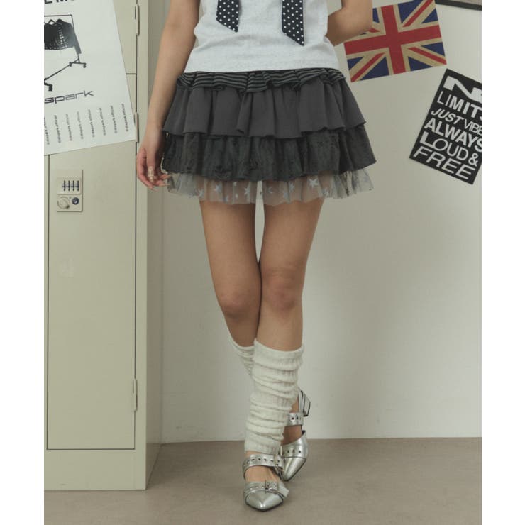 マルチパターンフリルミニスカパン | WEGO【WOMEN】 | 詳細画像3 