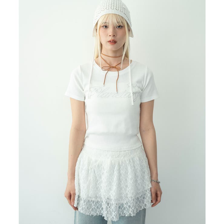 グラフィックリブT | WEGO【WOMEN】 | 詳細画像9 