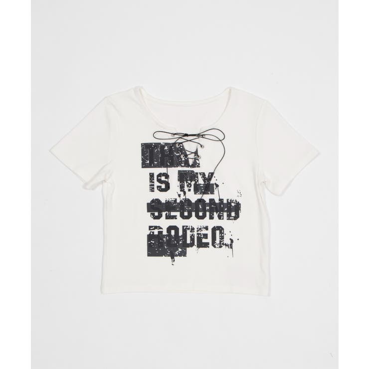 レースアップグランジロゴT | WEGO【WOMEN】 | 詳細画像16 