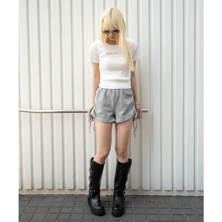 サイドドロストスウェットショートパンツ | WEGO【WOMEN】 | 詳細画像2 