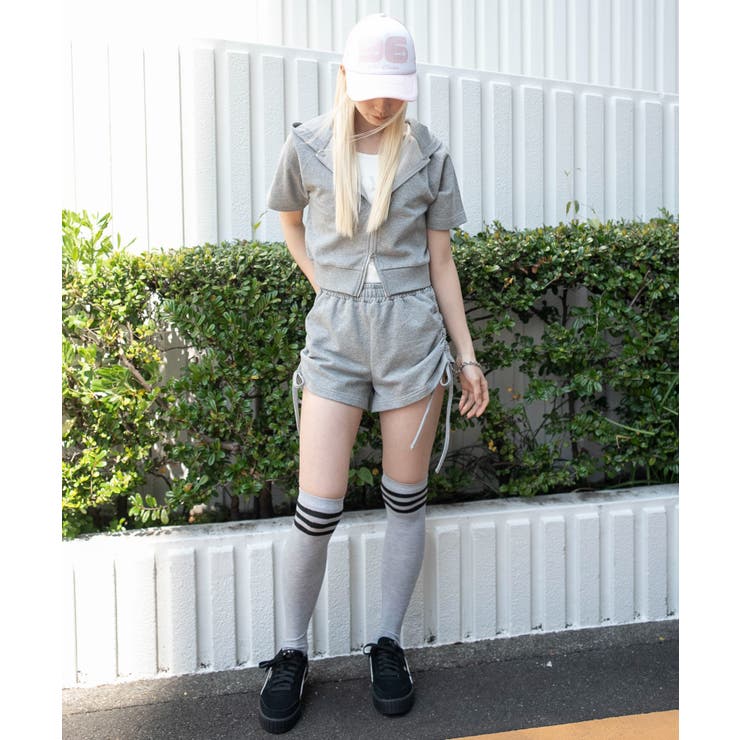サイドドロストスウェットショートパンツ | WEGO【WOMEN】 | 詳細画像21 