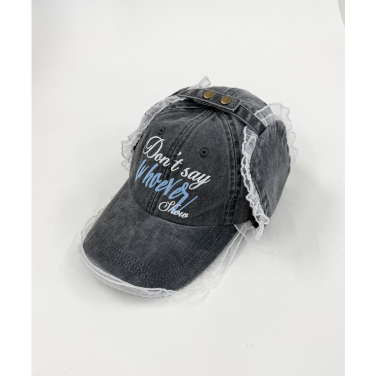 スミクロ | レースロゴドッグイヤーキャップ | WEGO【MEN】