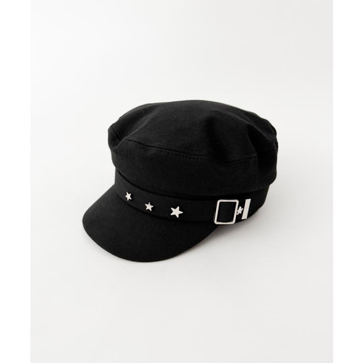 ブラック | スタースタッズマリンキャップ | WEGO【MEN】