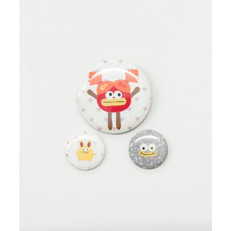 柄3 | ラブリン☆モンスター缶バッジセット | WEGO【WOMEN】