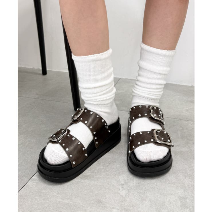 スタッズベルトサンダル | WEGO【WOMEN】 | 詳細画像6 