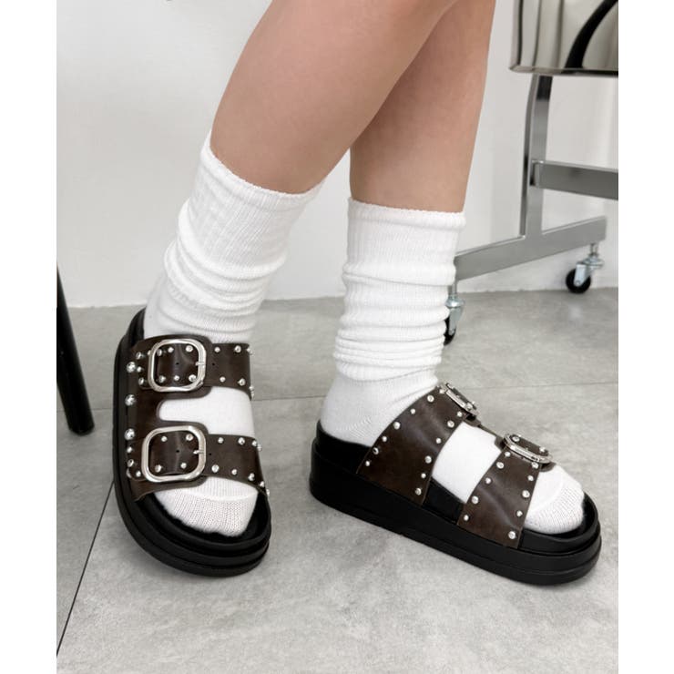 スタッズベルトサンダル | WEGO【WOMEN】 | 詳細画像7 