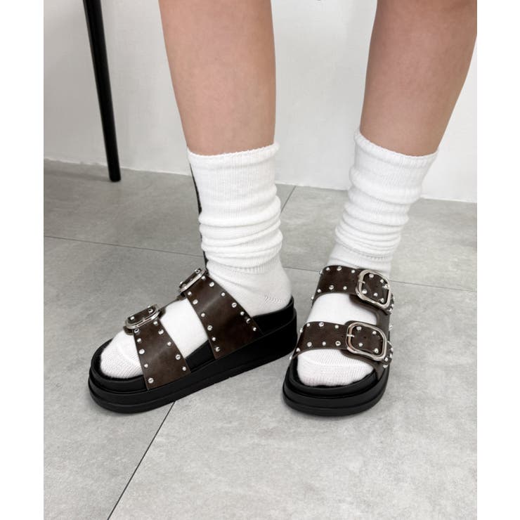 スタッズベルトサンダル | WEGO【WOMEN】 | 詳細画像9 