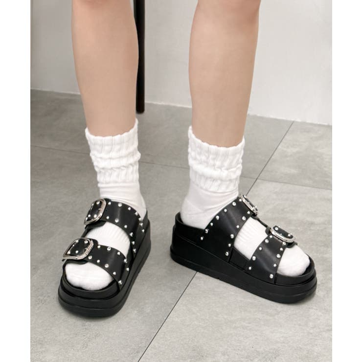スタッズベルトサンダル | WEGO【WOMEN】 | 詳細画像15 