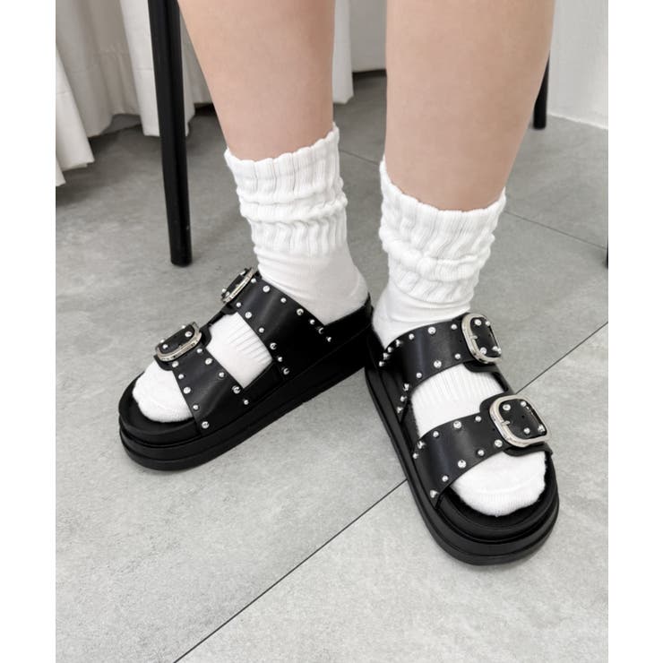 スタッズベルトサンダル | WEGO【WOMEN】 | 詳細画像17 