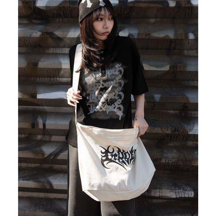 キャンバスショルダーバッグ | WEGO【MEN】 | 詳細画像5 