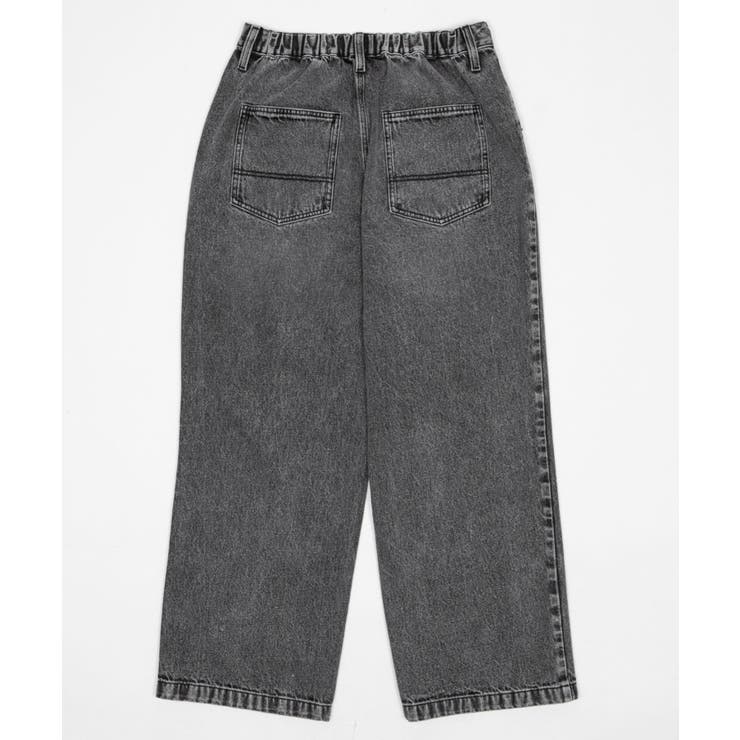 タックワイドストレートデニム | WEGO【MEN】 | 詳細画像24 