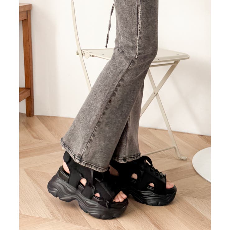 厚底レースアップリボンスポサン | WEGO【WOMEN】 | 詳細画像21 