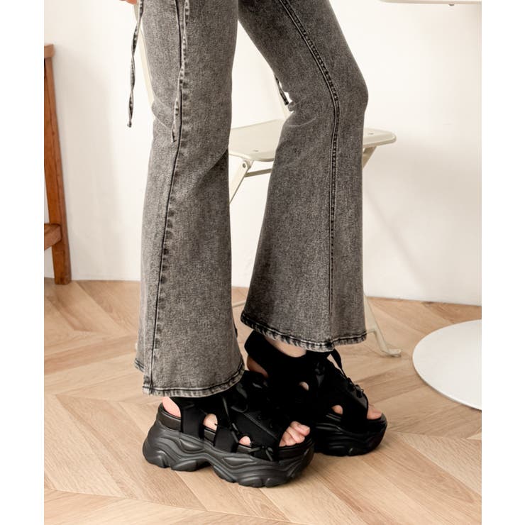 厚底レースアップリボンスポサン | WEGO【WOMEN】 | 詳細画像22 
