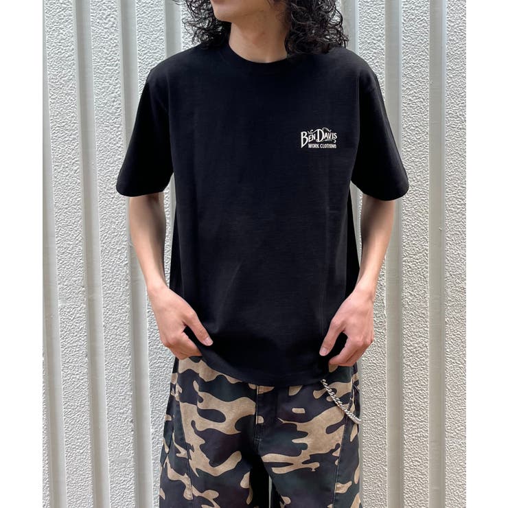 ブラック | BENDAVISクラシックロゴT(SS) | WEGO【MEN】