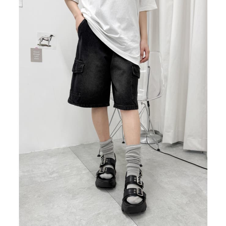 厚底ハトメベルトスポサン | WEGO【WOMEN】 | 詳細画像2 