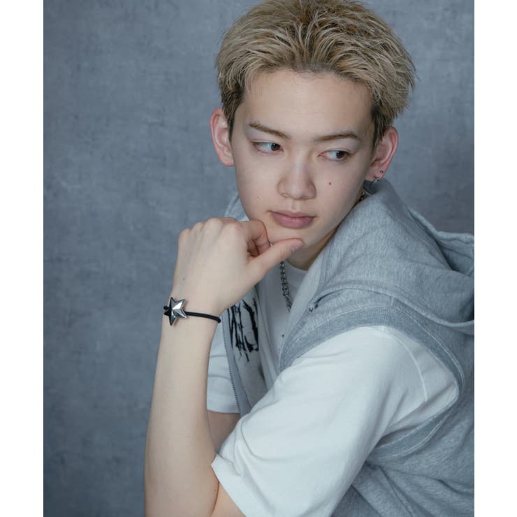 Mモチーフコンチョゴム | WEGO【MEN】 | 詳細画像7 