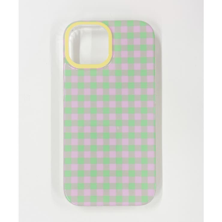 チェックiphoneケース(グリーン) | WEGO【WOMEN】 | 詳細画像1 