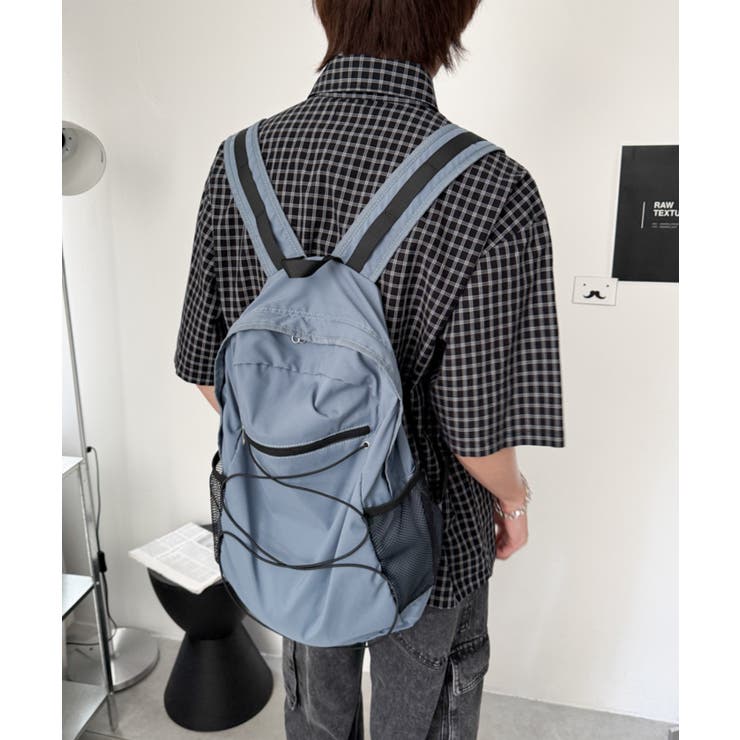 ブルー | コードデザインバックパック | WEGO【MEN】