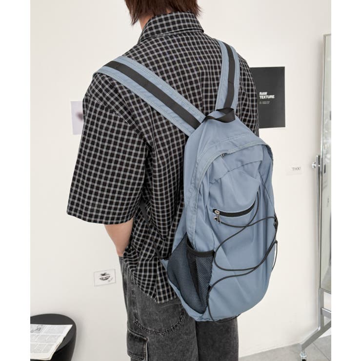 コードデザインバックパック | WEGO【MEN】 | 詳細画像3 