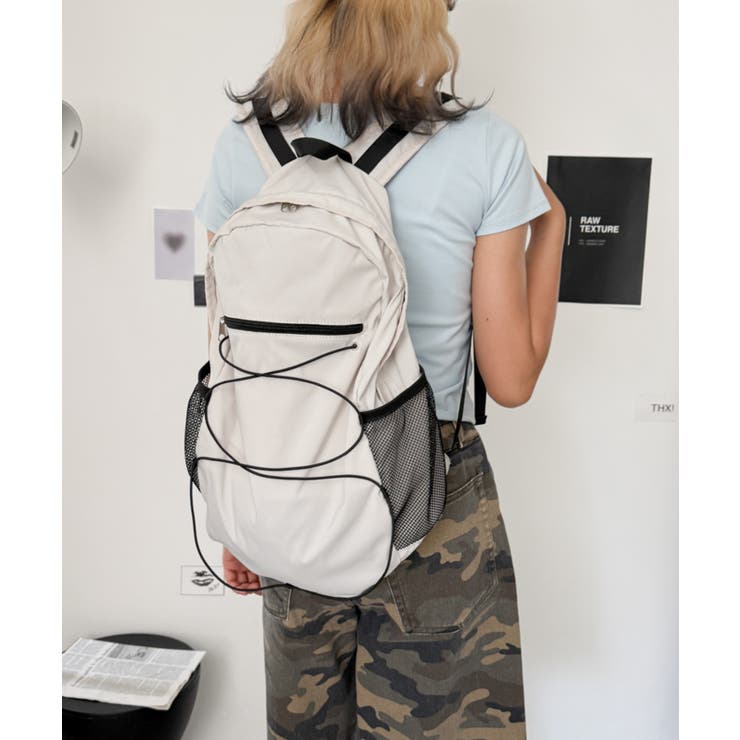 コードデザインバックパック | WEGO【MEN】 | 詳細画像7 
