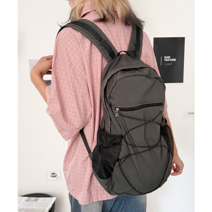 コードデザインバックパック | WEGO【MEN】 | 詳細画像12 