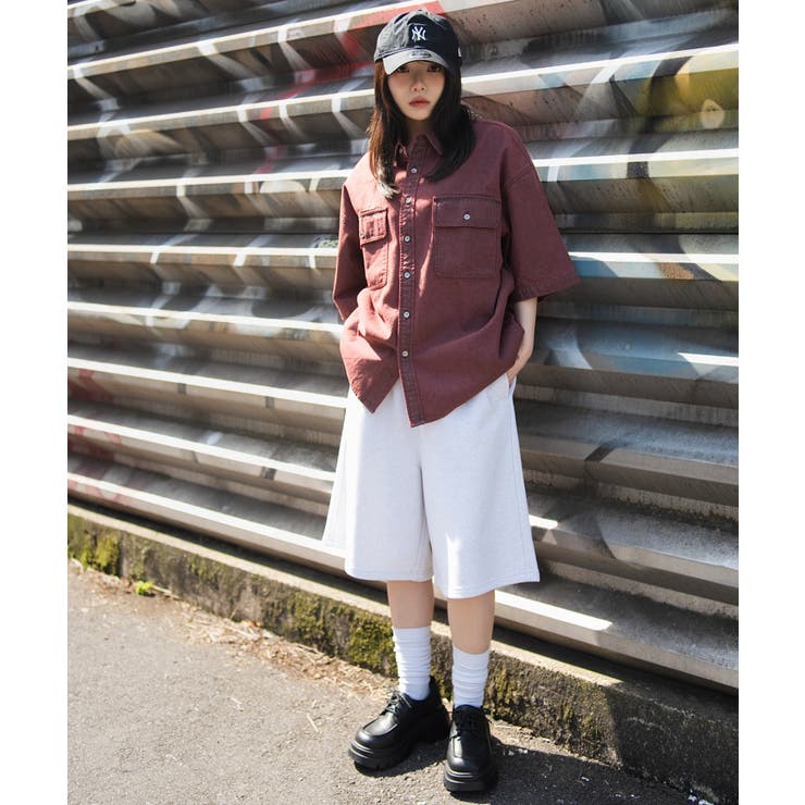 スウェットバギーショーツ | WEGO【MEN】 | 詳細画像31 