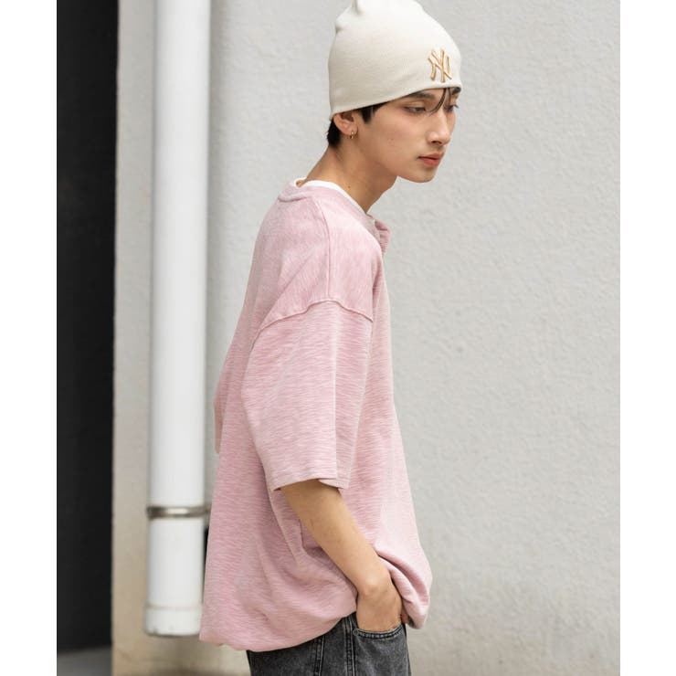 スラブヘンリーネックT(SS) | WEGO【MEN】 | 詳細画像10 