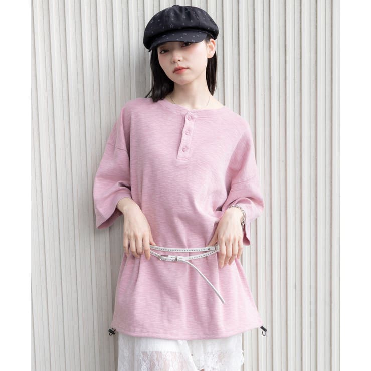 スラブヘンリーネックT(SS) | WEGO【MEN】 | 詳細画像15 