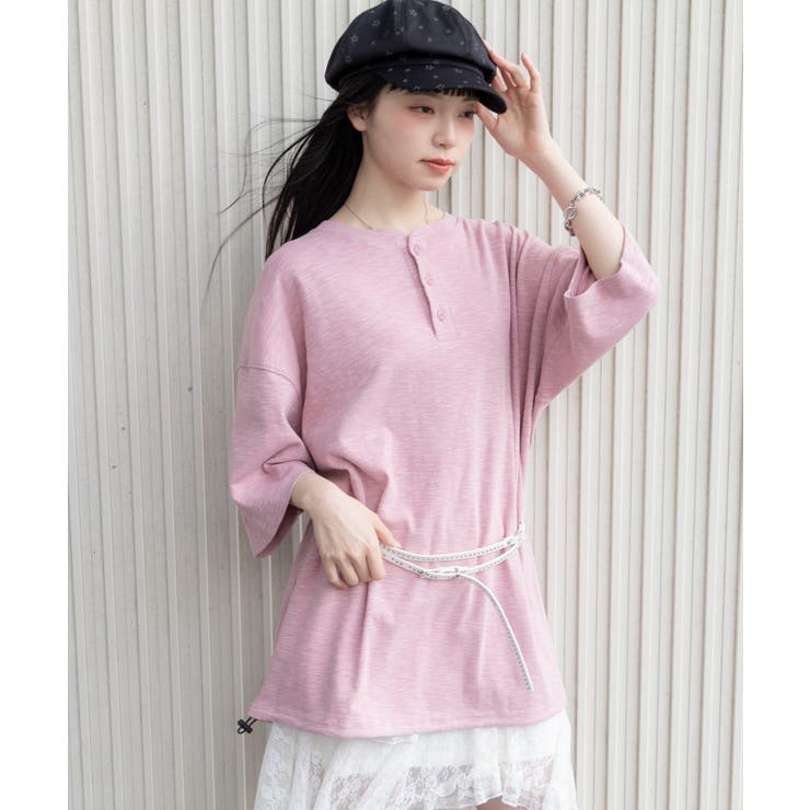 スラブヘンリーネックT(SS) | WEGO【MEN】 | 詳細画像16 