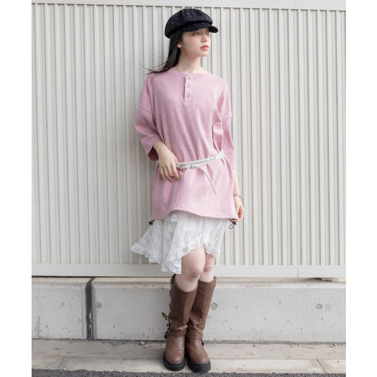 スラブヘンリーネックT(SS) | WEGO【MEN】 | 詳細画像17 