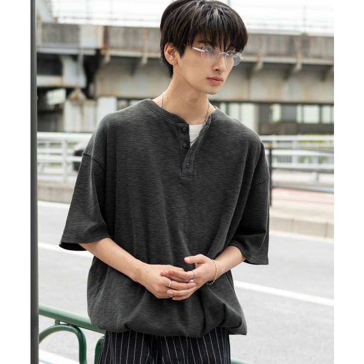 スラブヘンリーネックT(SS) | WEGO【MEN】 | 詳細画像20 