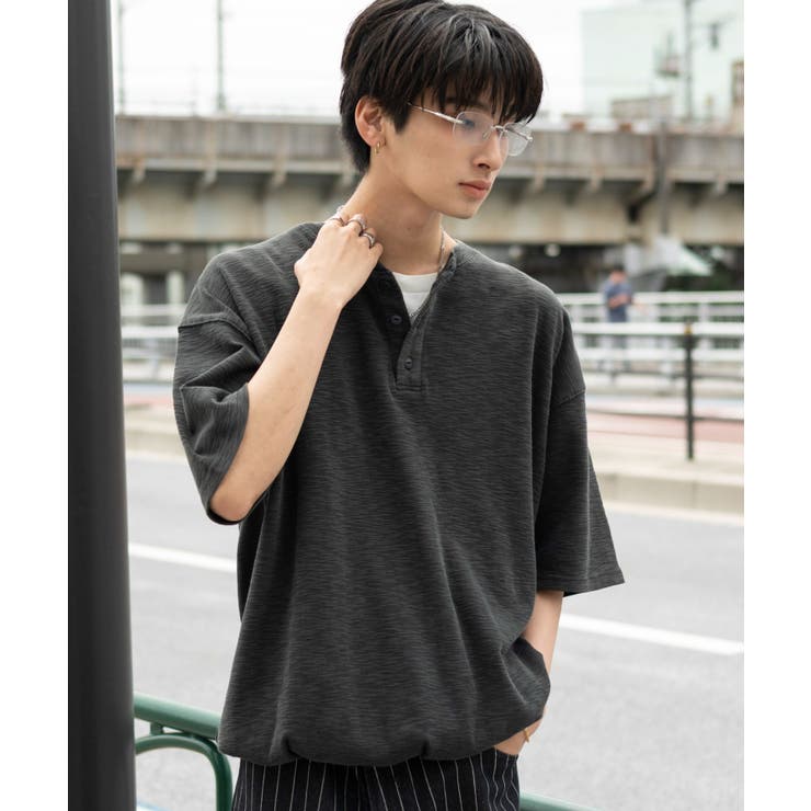 スラブヘンリーネックT(SS) | WEGO【MEN】 | 詳細画像22 