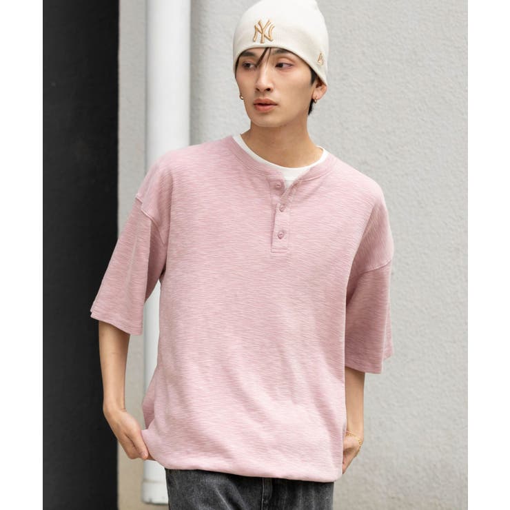 スラブヘンリーネックT(SS) | WEGO【MEN】 | 詳細画像31 