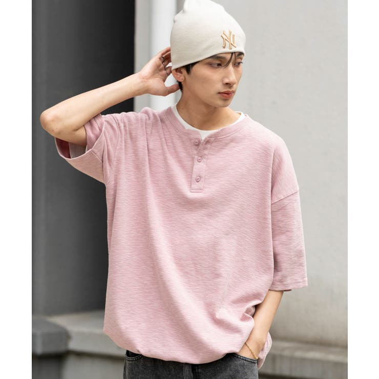 スラブヘンリーネックT(SS) | WEGO【MEN】 | 詳細画像32 