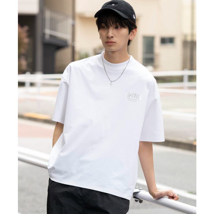 アクセ付きBIGロゴT(SS) | WEGO【MEN】 | 詳細画像2 