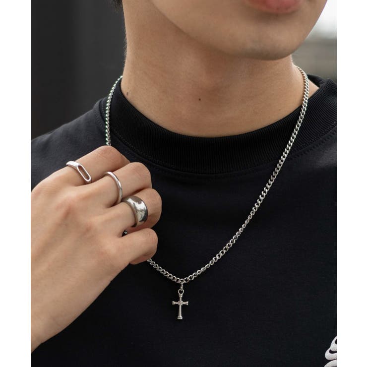 アクセ付きBIGロゴT(SS) | WEGO【MEN】 | 詳細画像8 