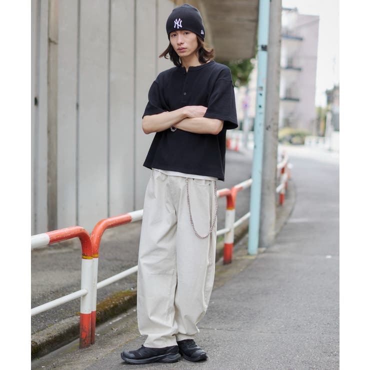 ワッフルヘンリーネックT(SS) | WEGO【MEN】 | 詳細画像28 