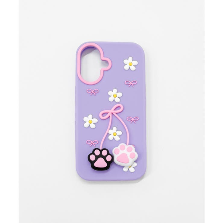 柄2 | ゆらゆらiphoneケース(パープル) | WEGO【WOMEN】
