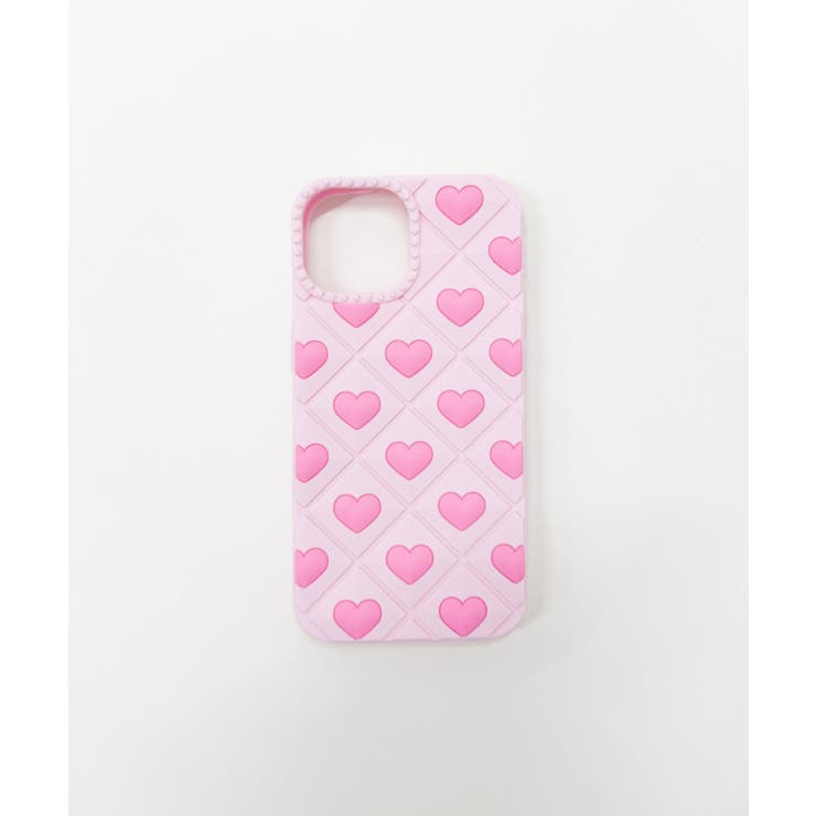 柄1 | メニーハートiphoneケース(ピンク) | WEGO【WOMEN】