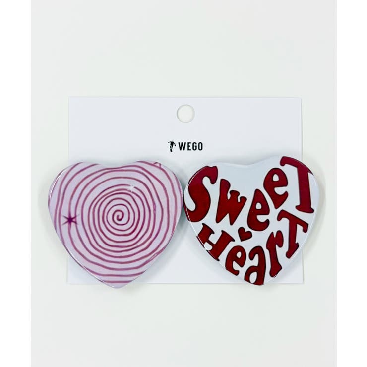 ハートアソート缶バッジセット | WEGO【WOMEN】 | 詳細画像7 
