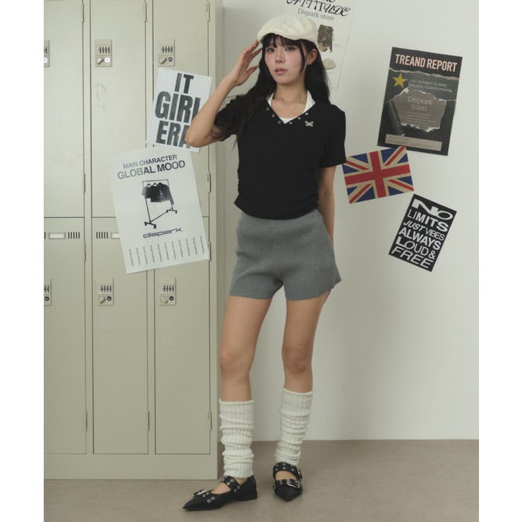 リブニットショートパンツ | WEGO【WOMEN】 | 詳細画像2 