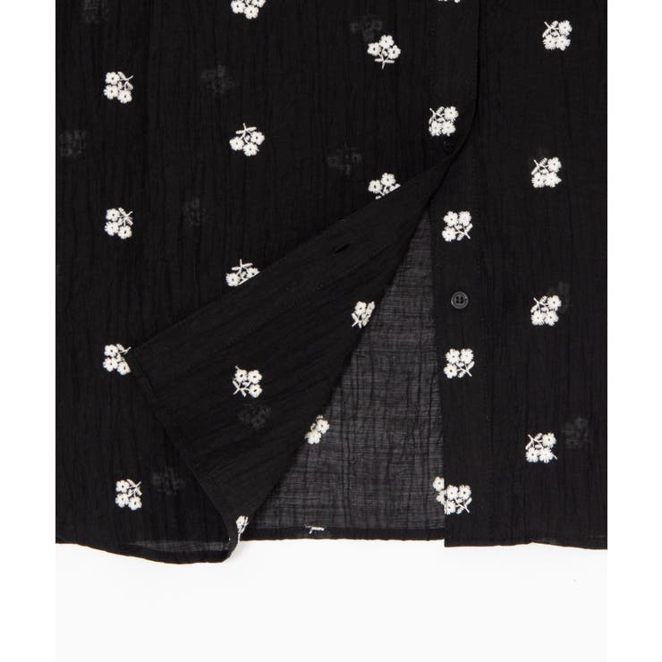 楊柳刺繍BIGシャツ | WEGO【WOMEN】 | 詳細画像16 
