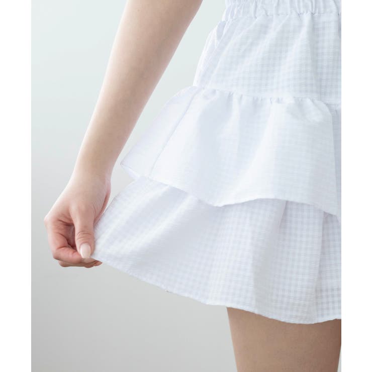 ギンガムティアードミニスカート | WEGO【WOMEN】 | 詳細画像5 