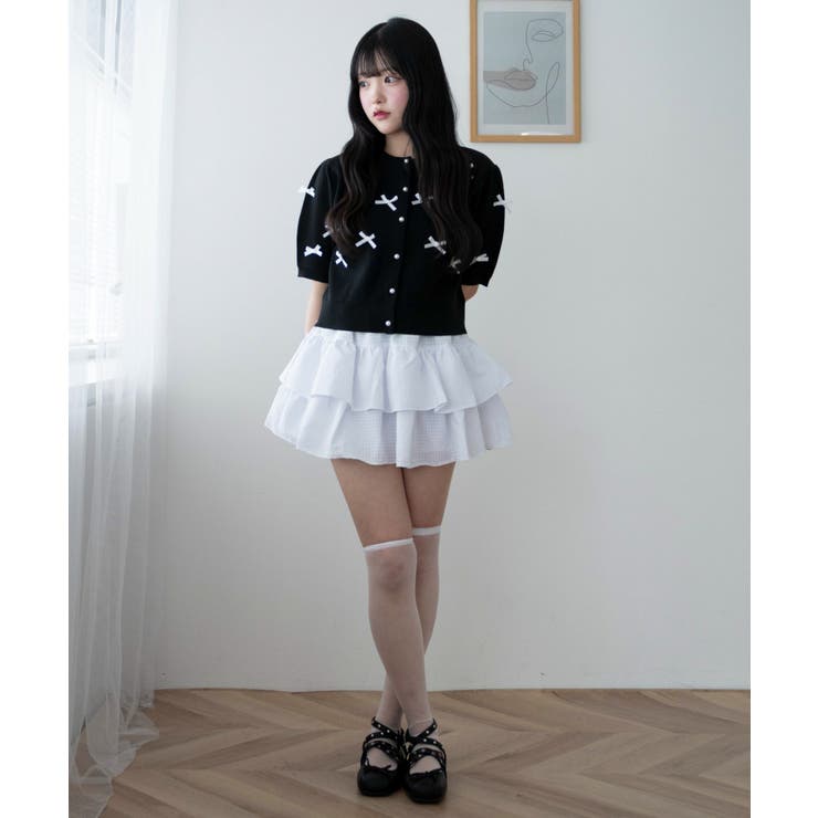 ギンガムティアードミニスカート | WEGO【WOMEN】 | 詳細画像9 