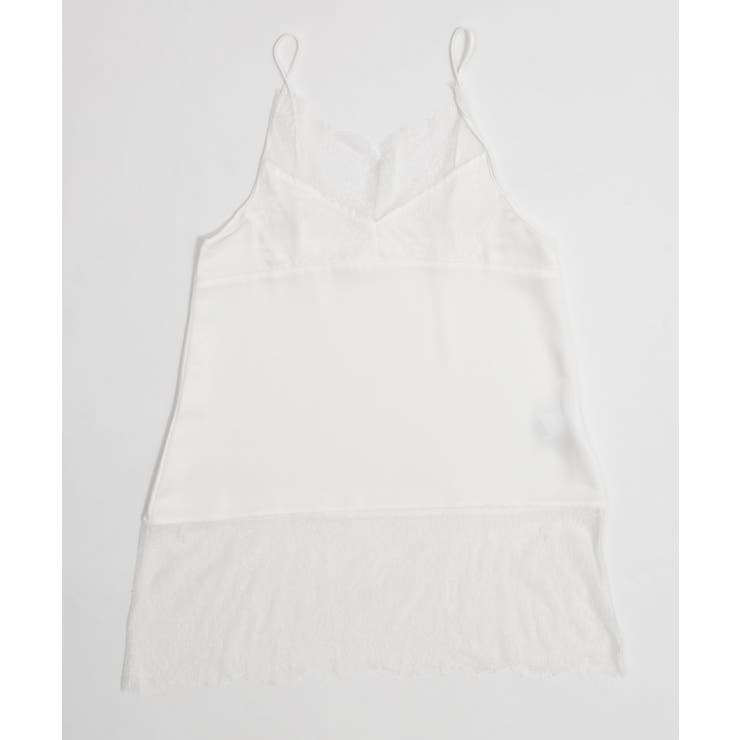 レース切替サテンキャミ | WEGO【WOMEN】 | 詳細画像24 