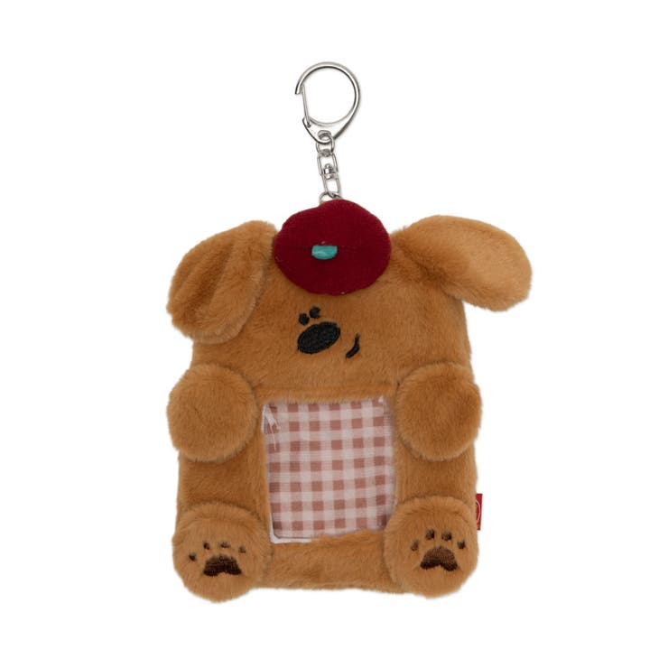 ライトブラウン | だっこわんこカードホルダーキーホルダー | WEGO【WOMEN】