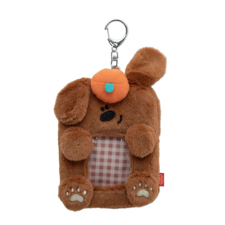 ダークブラウン | だっこわんこカードホルダーキーホルダー | WEGO【WOMEN】